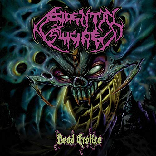 CD cover: grotesque, monstrous face with sharp teeth and swirling background.