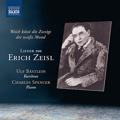 CD cover featuring a black and white portrait of composer Erich Zeisl.