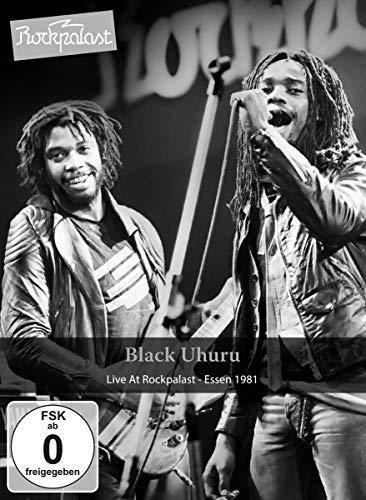 Black Uhuru performing live on stage in 1981, DVD cover.