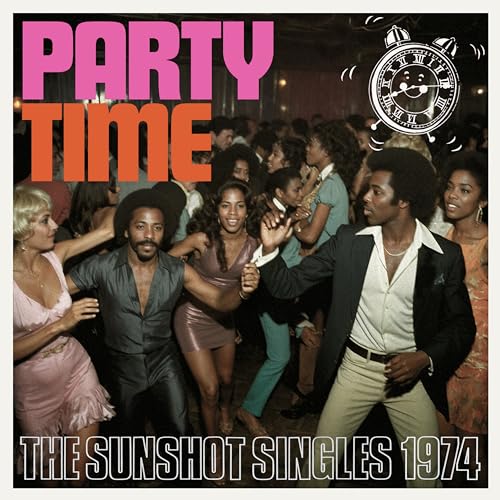 1974 album cover featuring a crowded dance floor with people in 70s attire.