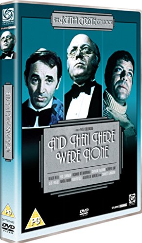 DVD cover for And Then There Were None featuring three men against teal background.