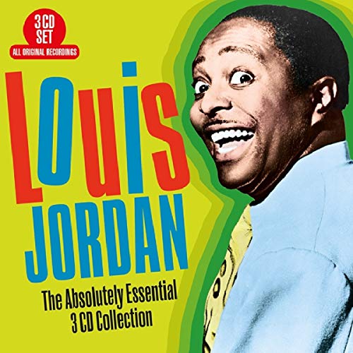 Louis Jordan album cover with a portrait of the musician smiling.