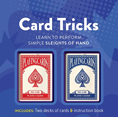 Card Tricks : Learn to Perform Simple Sleights of Hand - Includes: Two decks of cards and instruction book