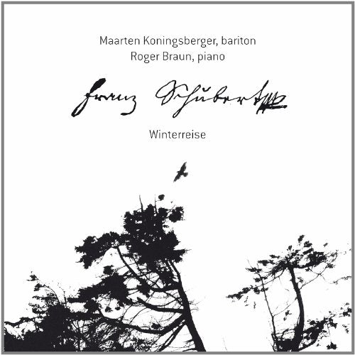 CD cover for Schubert’s *Winterreise* featuring a silhouetted tree and bird.