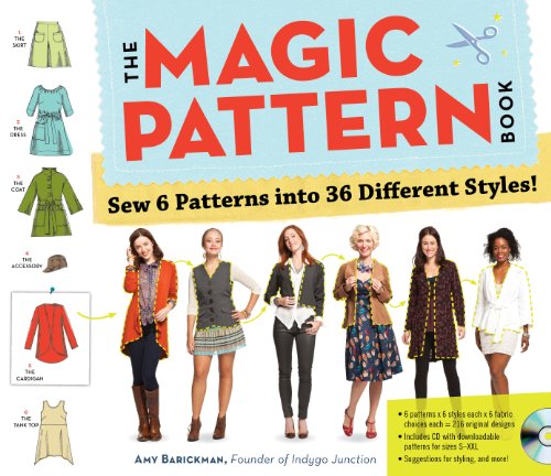 The Magic Pattern Book : Sew 6 Patterns into 36 Different Styles!