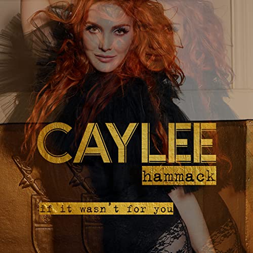 Caylee Hammack album cover featuring a red-haired woman in black lace.