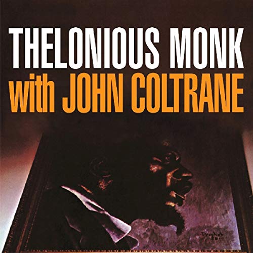 Jazz music CD with Thelonious Monk and John Coltrane on the cover.