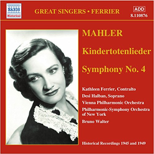 CD cover featuring Kathleen Ferrier, a portrait of a woman with dark hair.