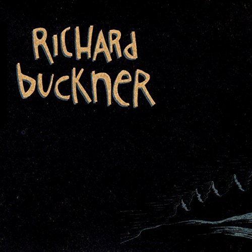 CD cover for Richard Buckner’s “The Hill” with handwritten text and mountains.