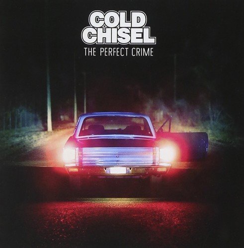 Cold Chisel album cover: a car with headlights on a dark road.