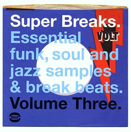 CD cover for "Super Breaks Vol.3" with blue, red, and white text.