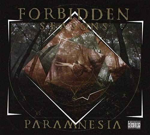 CD cover: abstract art with fractured imagery and text "Paramnesia".