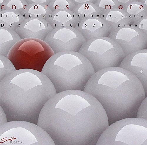 CD cover with abstract gray and red sphere pattern, text details.