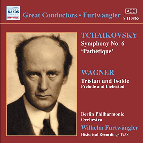 CD cover featuring a portrait of conductor Wilhelm Furtwängler.