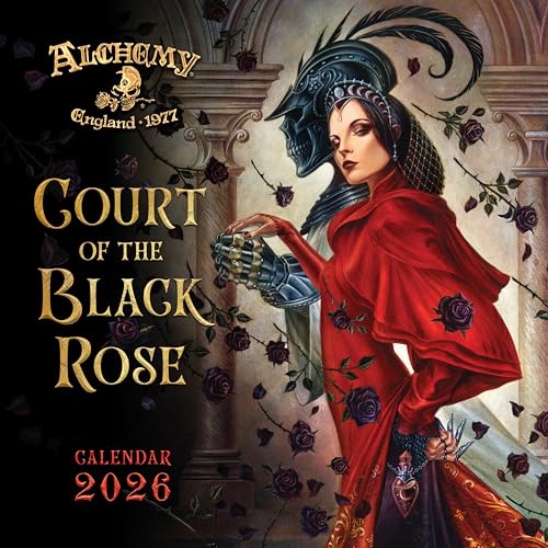 Alchemy: Court of the Black Rose Wall Calendar 2026 (Art Calendar)