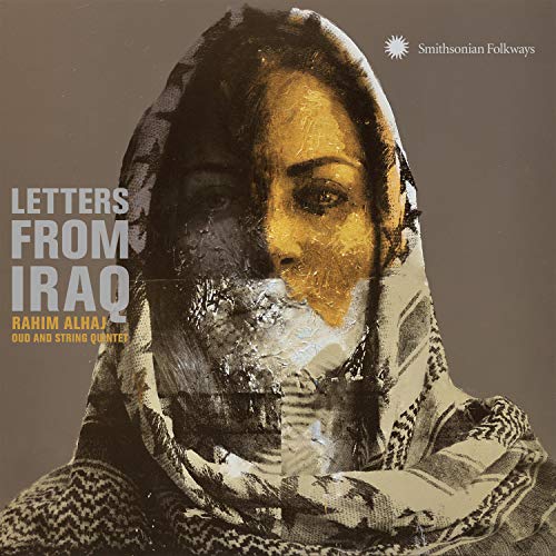 CD cover featuring a textured portrait of a woman in a headscarf.