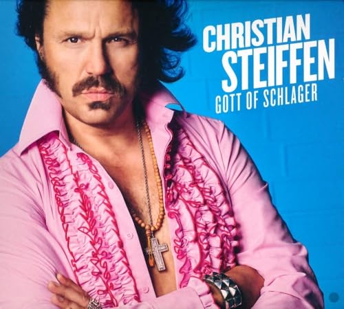 Album cover featuring Christian Steiffen in a pink ruffled shirt.