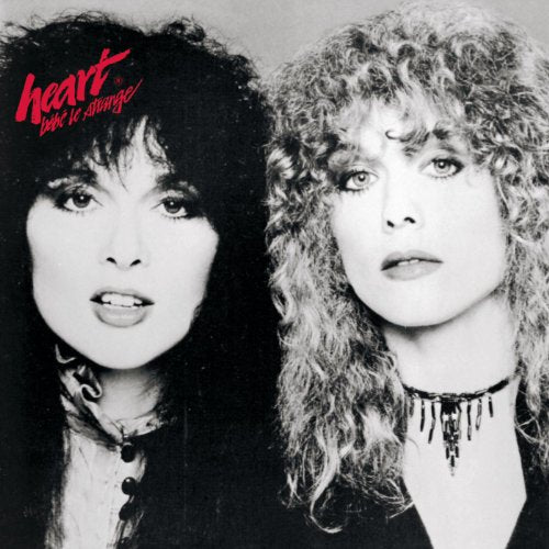 Black and white portrait of Ann and Nancy Wilson of Heart.