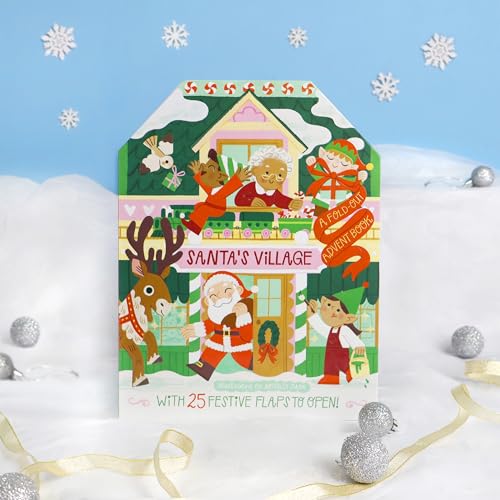 Santa's Village : A Fold-Out Advent Book