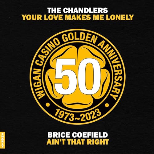 Vinyl record cover featuring a golden anniversary logo and text details.