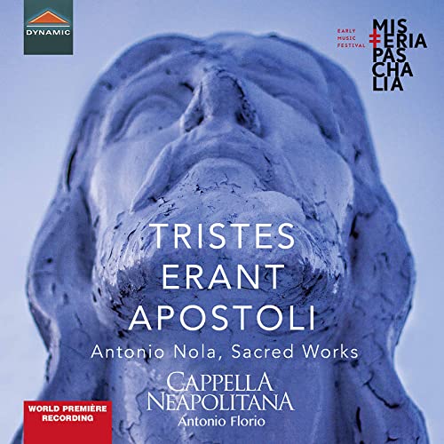 CD cover featuring a stone sculpted face with text “Tristes Erant Apostoli.”