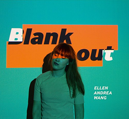Album cover for “Blank Out” featuring a woman with long hair.