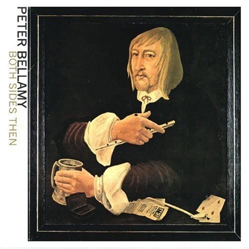 CD cover: portrait of a man in historical clothing holding a mug and pen.