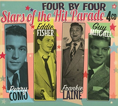 CD cover featuring portraits of Perry Como, Eddie Fisher, Frankie Laine, and Guy Mitchell.