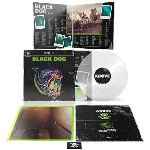 Gazelle Twin “Black Dog” vinyl record with gatefold cover and inserts.
