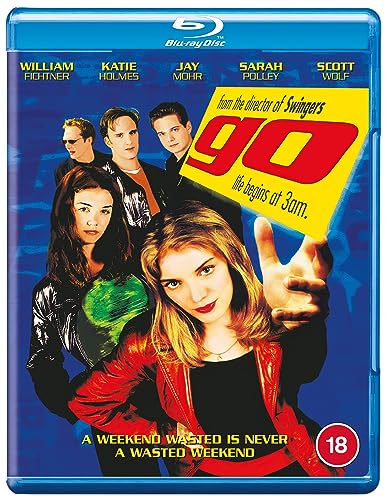 Go" Blu-ray cover featuring a group of young adults and bold red text.