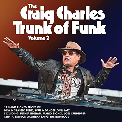 Craig Charles album cover: man with hat at DJ equipment.