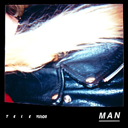 CD cover for "Television Man" featuring a distorted, shadowy figure.