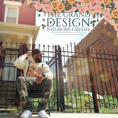 Album cover for Philmore Greene’s “The Grand Design” featuring a man and house.
