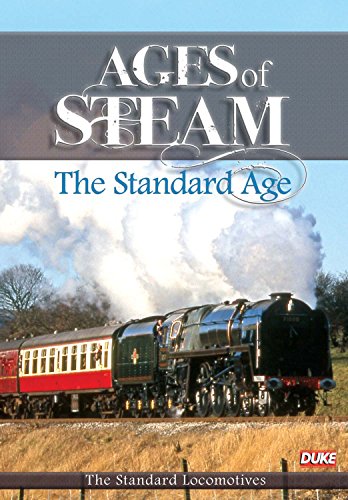 DVD cover for “Ages Of Steam - The Standard Age” featuring a steam train.