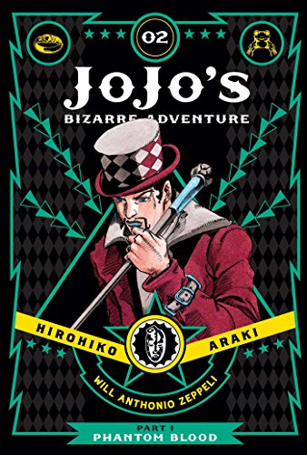 Hardcover manga cover featuring Will Anthonio Zeppeli in a top hat and red coat.