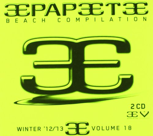 Yellow CD cover with large black stylized "C" and text "Papeete Beach Compilation".