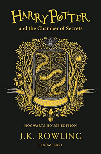 Harry Potter House Hufflepuff Edition Series 6-10: 5 Books Collection Set By J.K. Rowling (Philosopher's Stone, Chamber of Secrets, Prisoner of Azkaban, Goblet of Fire, Order of the Phoenix)