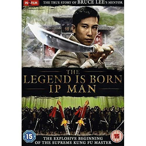 DVD cover for "The Legend Is Born: Ip Man" featuring a martial artist.