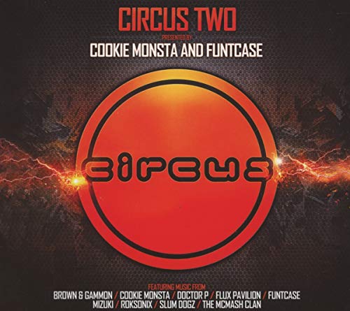 CD cover for "Circus Two" with a basketball and lightning effects.