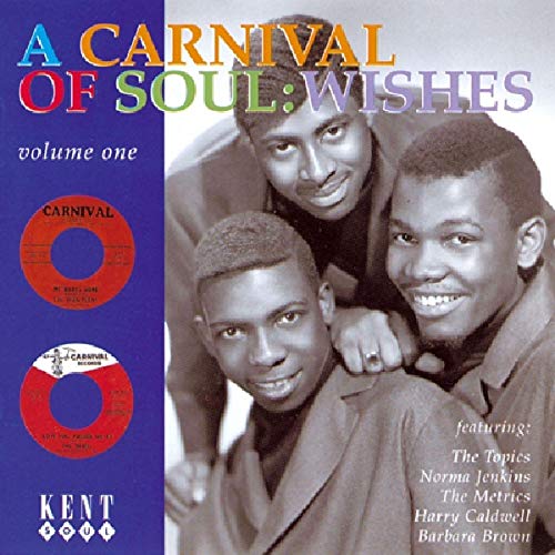 CD cover for "Carnival of Soul Vol.1: Wishes" featuring four singers.