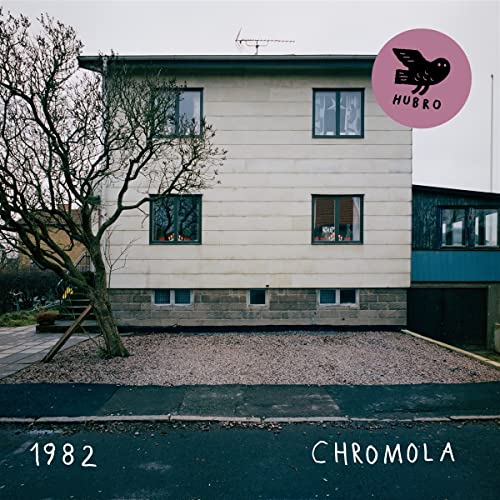 CD cover: beige house with a pink bird logo and "1982" text.
