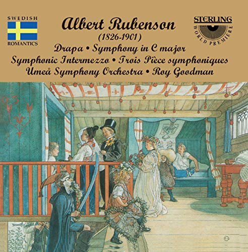 CD cover: painting of a wedding scene, text naming Albert Rubenson and orchestra.