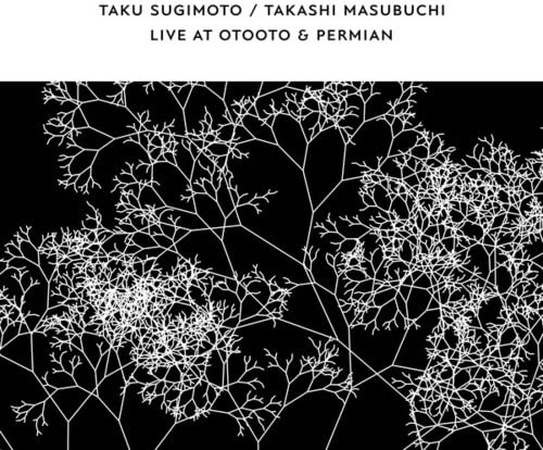 CD cover: black background with detailed white branching plant illustration.