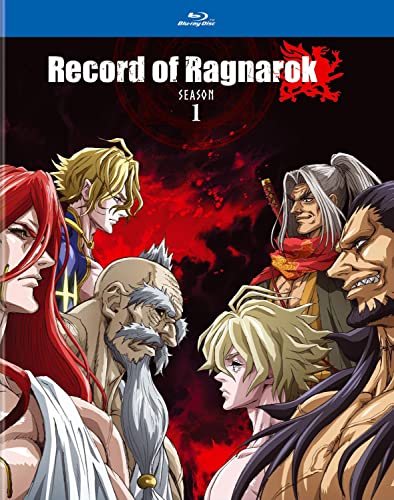 Record of Ragnarok Season 1 Blu-ray cover with anime character art.