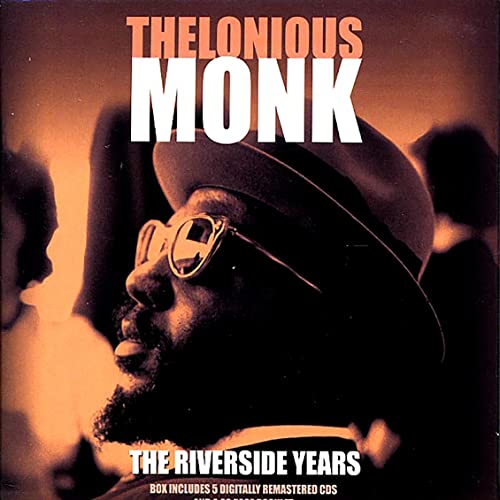 Thelonious Monk album cover featuring a portrait of the jazz pianist in a hat.