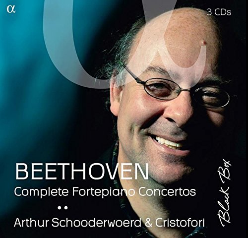 CD cover featuring a portrait of Arthur Schoonderwoerd and Beethoven’s name.