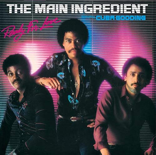 CD cover for The Main Ingredient’s “Ready For Love” featuring three men.