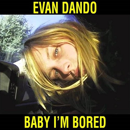 Album cover featuring Evan Dando with blonde hair and yellow text on black borders.