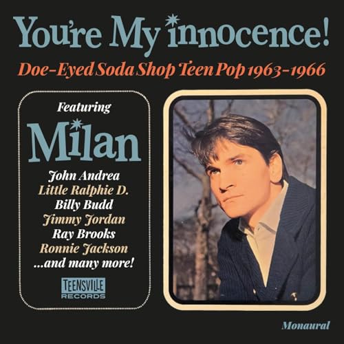 CD cover featuring a portrait of a young man and text details.