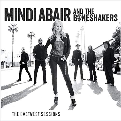 Mindi Abair and The Boneshakers album cover with band members pictured.